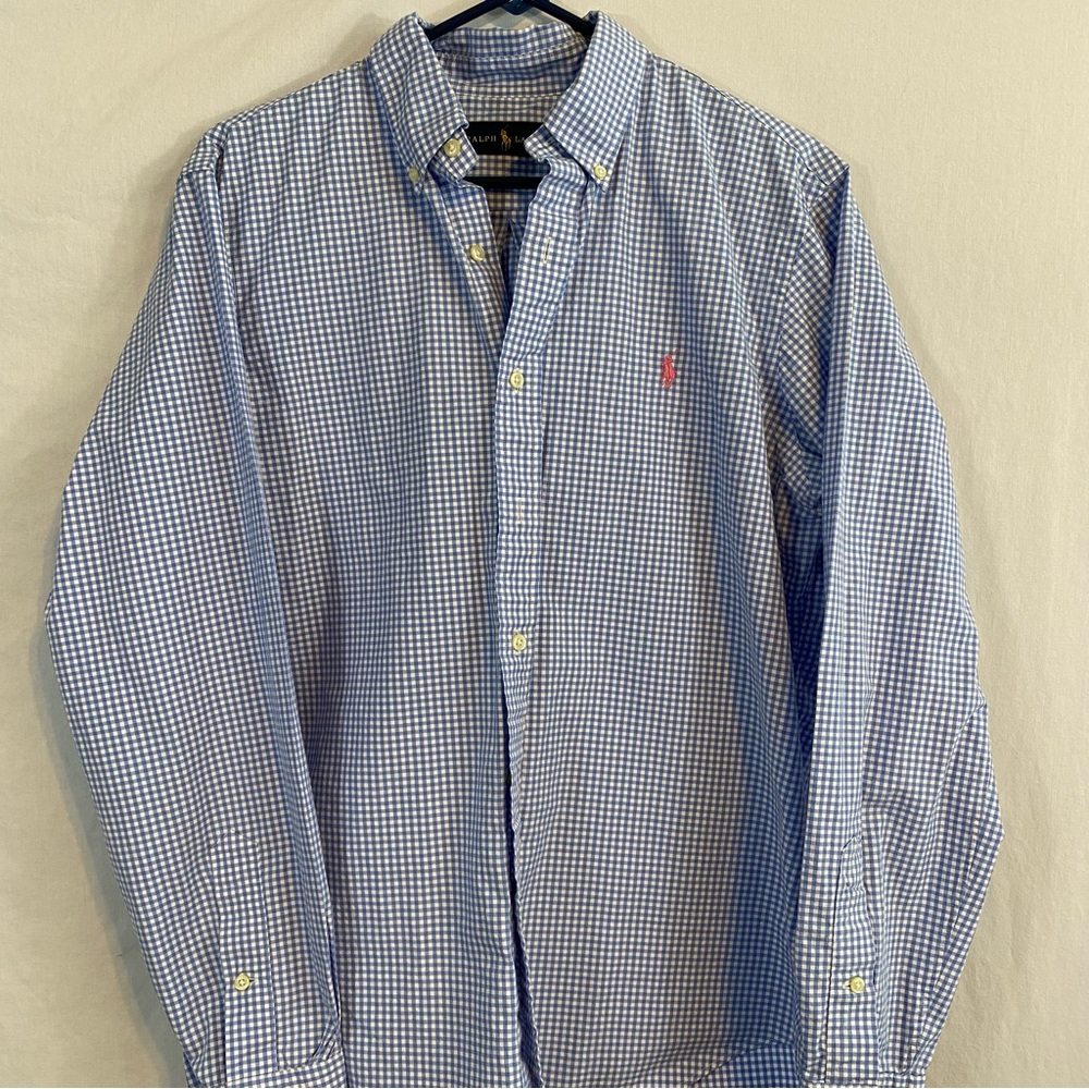 Ralph Lauren men’s size medium checkered shirt